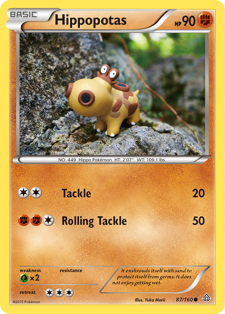 Hippopotas (87/160) [XY: Primal Clash] 