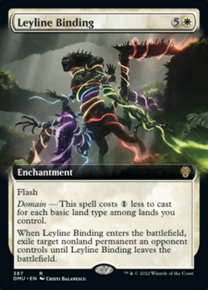 Leyline Binding (Extended Art) [Dominaria United] 