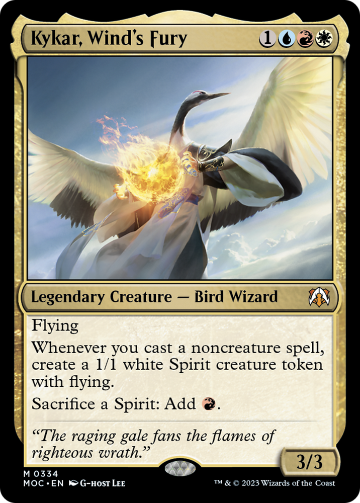 Kykar, Wind's Fury [March of the Machine Commander] 