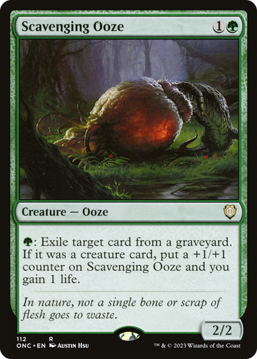 Scavenging Ooze [Phyrexia: All Will Be One Commander] 