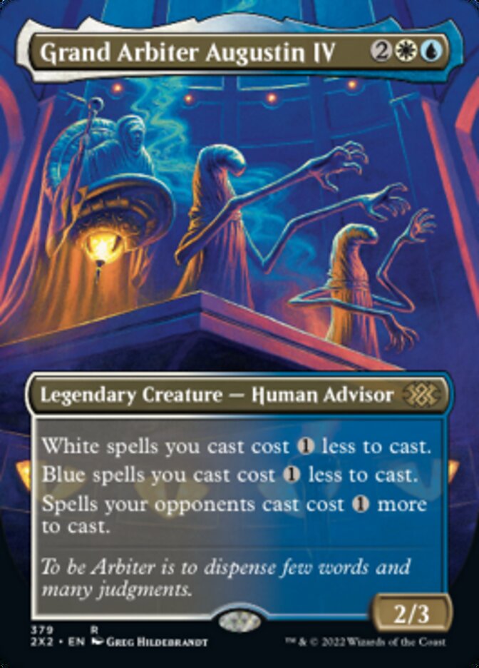 Grand Arbiter Augustin IV (Borderless Alternate Art) [Double Masters 2022] 