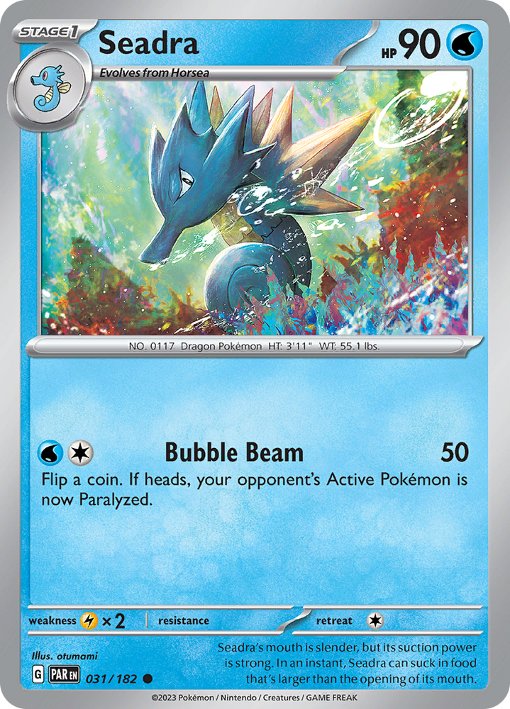 Seadra (031/182) [Scarlet &amp; Violet: Paradox Rift] 