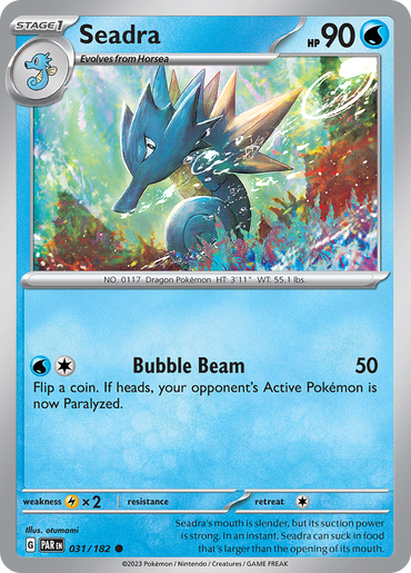 Seadra (031/182) [Scarlet &amp; Violet: Paradox Rift] 