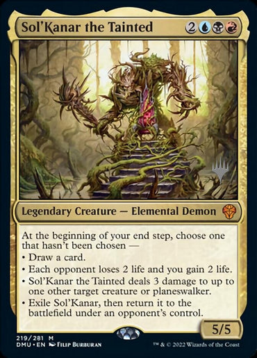 Sol'Kanar the Tainted (Promo Pack) [Dominaria United Promos] 