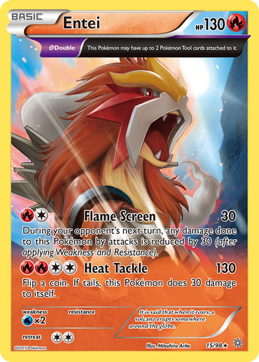 Entei (15/98) [XY: Ancient Origins] 