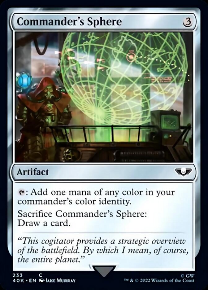 Commander's Sphere (233) [Warhammer 40,000] 
