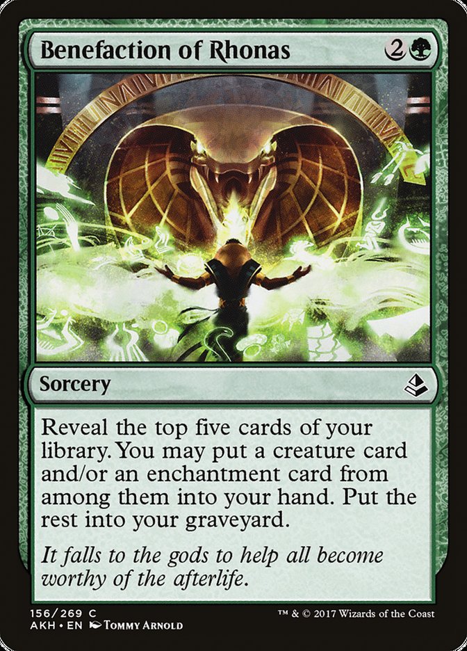Benefaction of Rhonas [Amonkhet] 