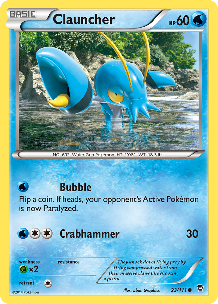 Clauncher (23/111) [XY: Furious Fists] 