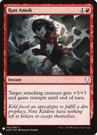 Run Amok [Mystery Booster] 