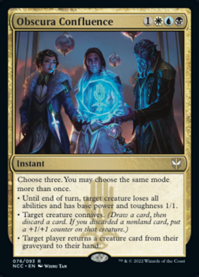 Obscura Confluence [Streets of New Capenna Commander] 