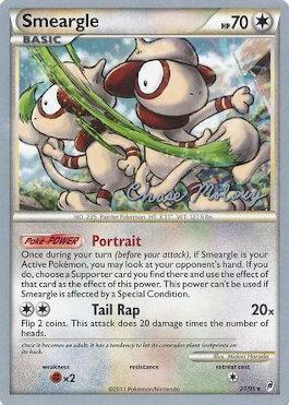 Smeargle (8/90) (Eeltwo - Chase Moloney) [World Championships 2012] 
