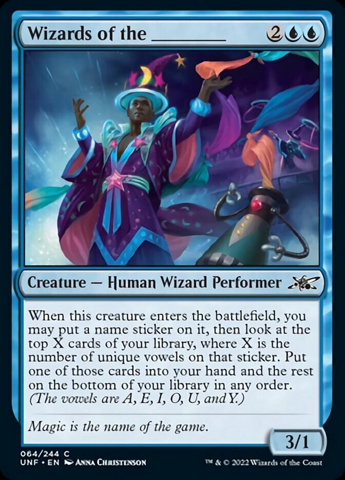 Wizards of the _____ [Unfinity] 