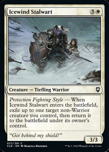 Icewind Stalwart [Commander Legends: Battle for Baldur's Gate] 