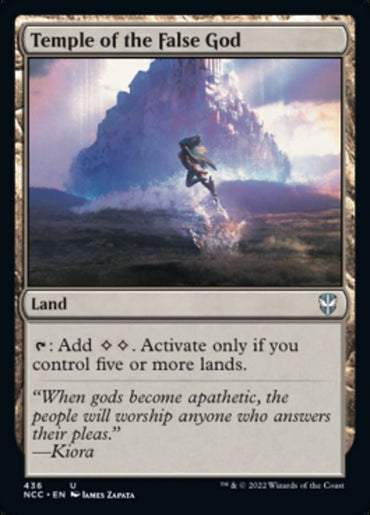 Temple of the False God [Streets of New Capenna Commander] 