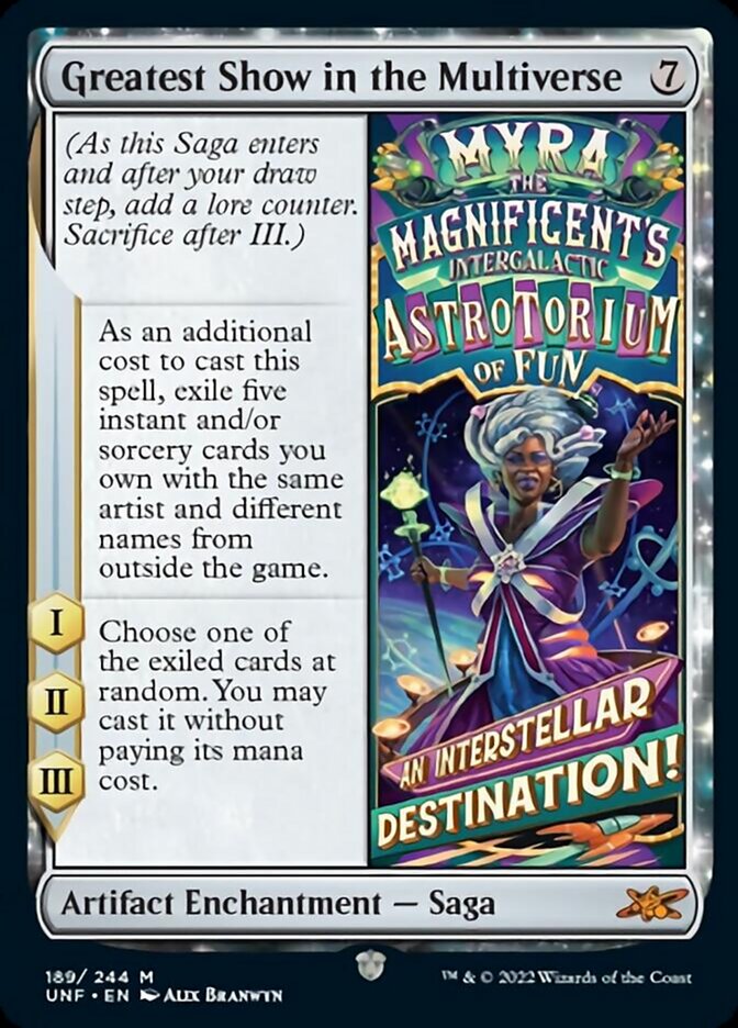 Greatest Show in the Multiverse [Unfinity] 