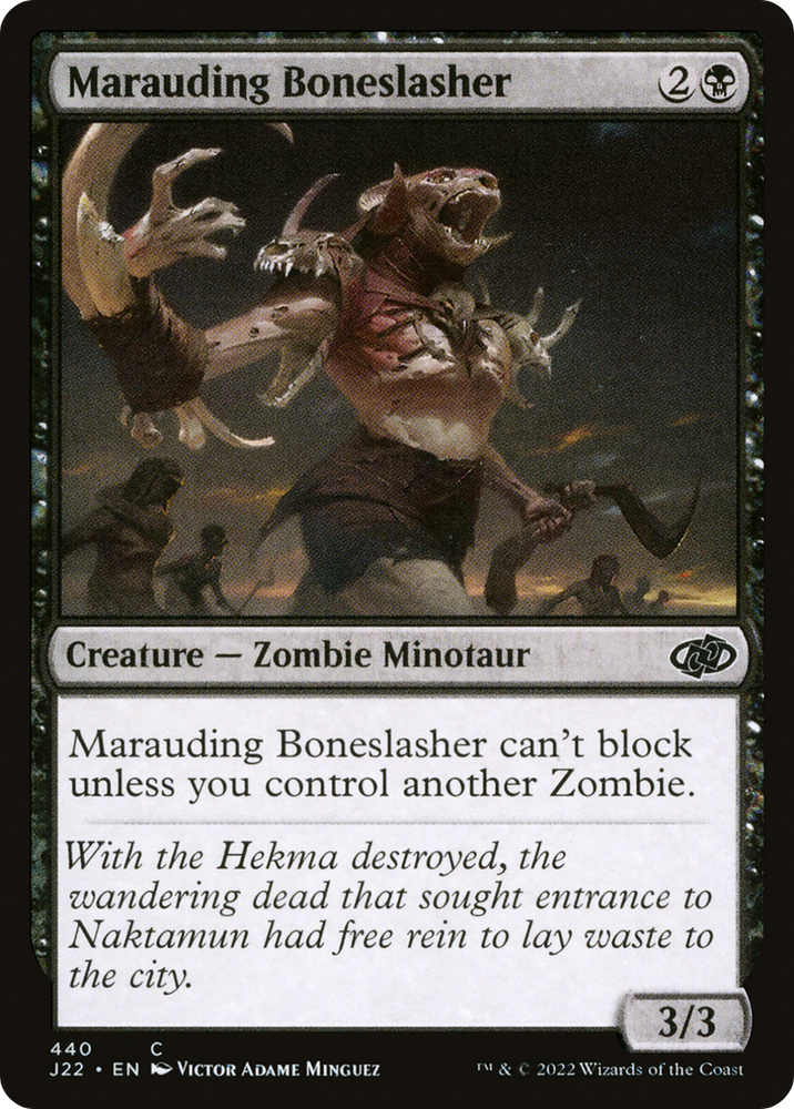 Marauding Boneslasher [Jumpstart 2022] 
