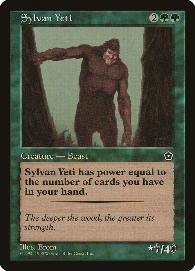 Sylvan Yeti [Portal Second Age] 