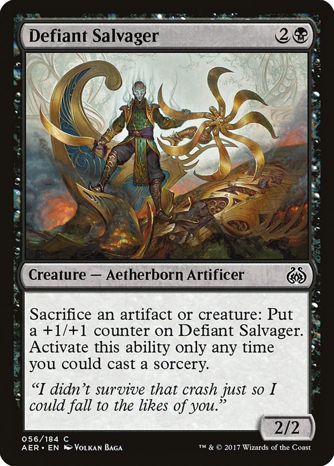 Defiant Salvager [Aether Revolt] 