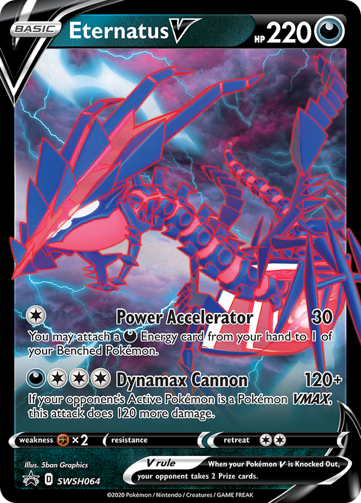 Eternatus V (SWSH064) [Sword &amp; Shield: Black Star Promos] 