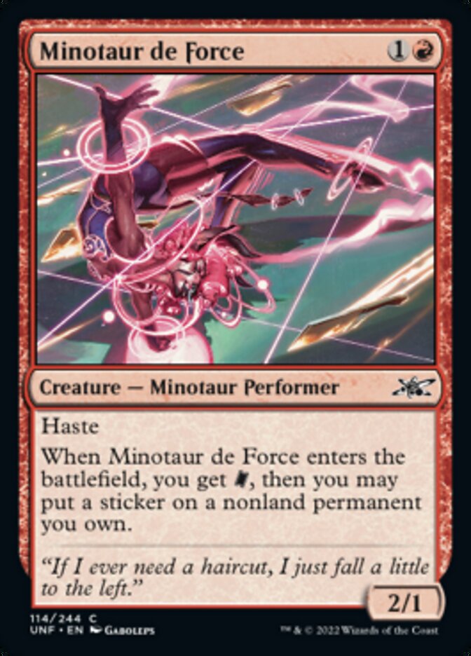 Force Minotaur [Unfinity] 