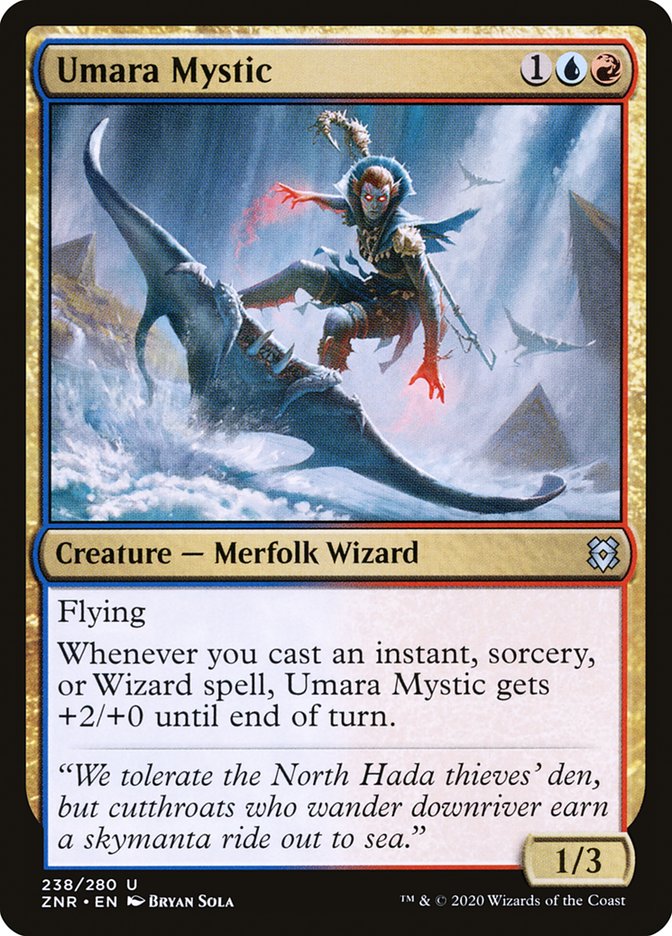 Umara Mystic [Zendikar Rising] 