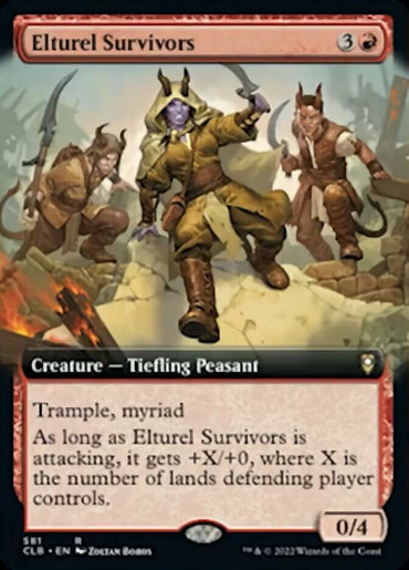 Elturel Survivors (Extended Art) [Commander Legends: Battle for Baldur's Gate] 