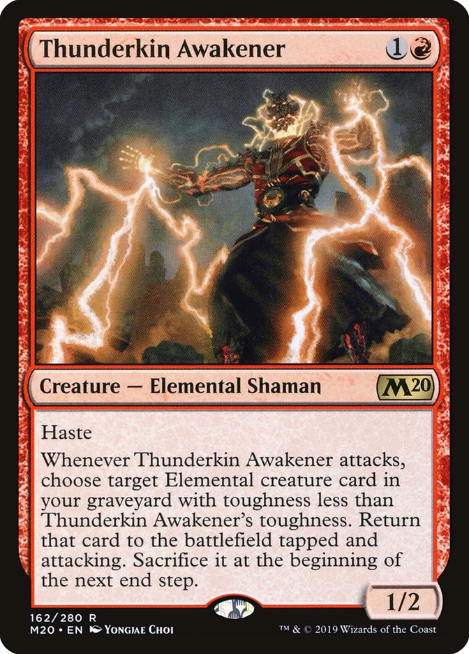 Thunderkin Awakener [Core Set 2020] 