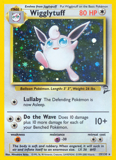 Wigglytuff (19/130) [Base Set 2] 
