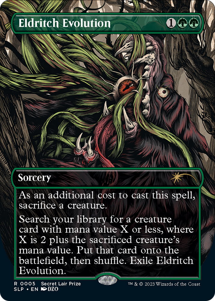 Eldritch Evolution (Borderless) [Secret Lair Showdown] 