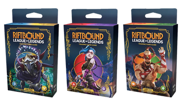 League of Legends Riftbound TCG: Origins - Champion Decks (Set of 3)