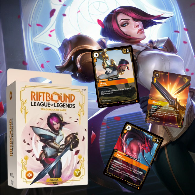 Riftbound - League Of Legends TCG Spiritforged - Champion Deck Fiora