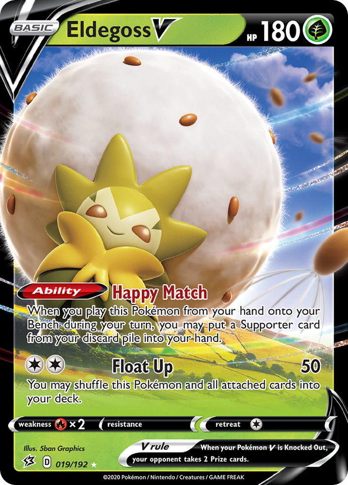 Eldegoss V (019/192) [Sword &amp; Shield: Rebel Clash] 