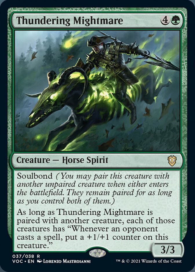 Thundering Mightmare [Innistrad: Crimson Vow Commander] 