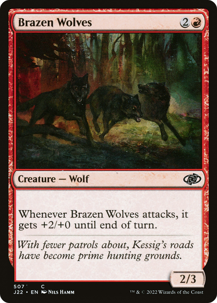 Brazen Wolves [Jumpstart 2022] 