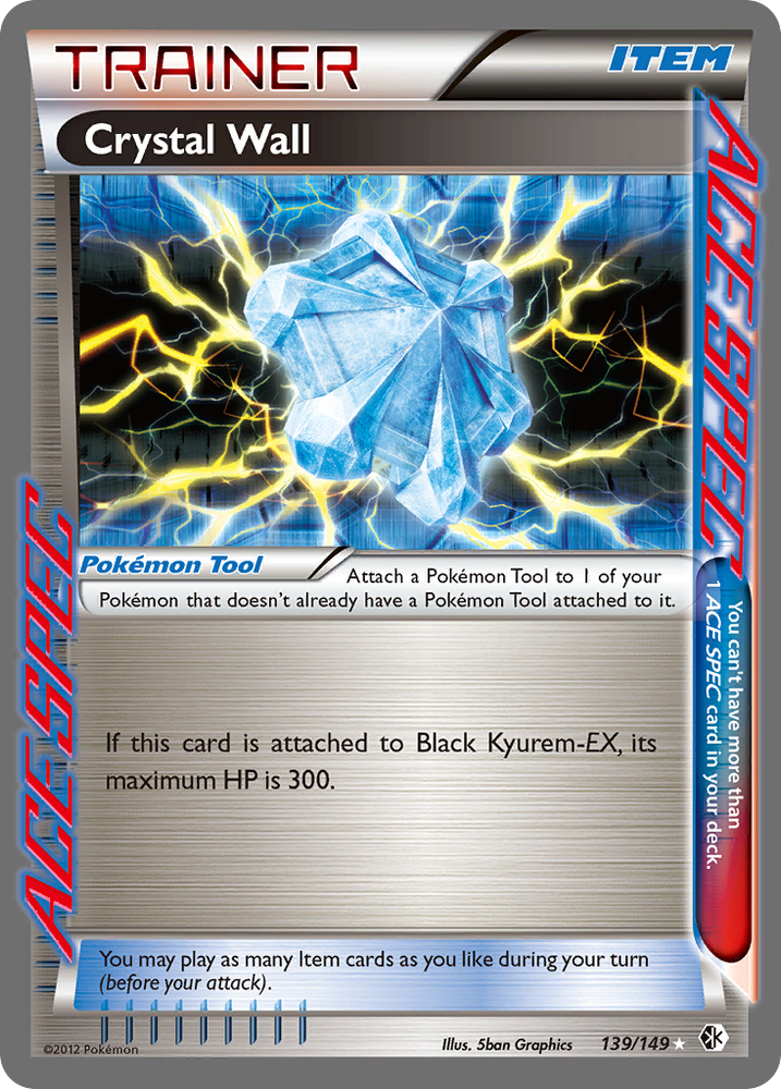 Crystal Wall (139/149) [Black &amp; White: Boundaries Crossed] 
