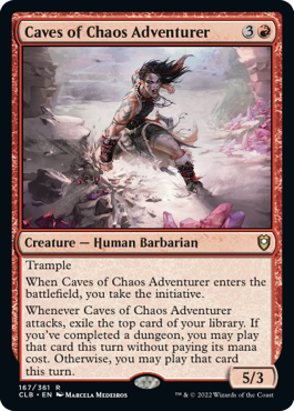 Caves of Chaos Adventurer [Commander Legends: Battle for Baldur's Gate] 