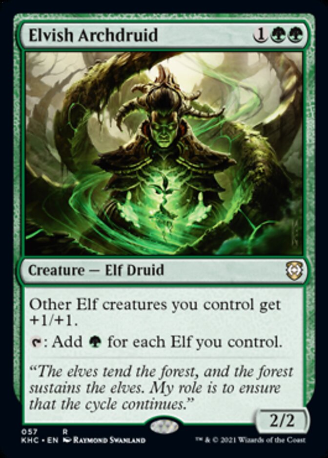 Elvish Archdruid [Kaldheim Commander] 