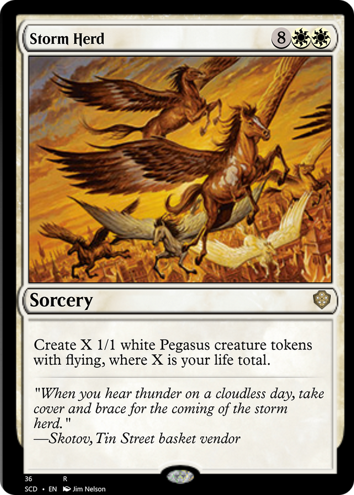 Storm Herd [Starter Commander Decks] 