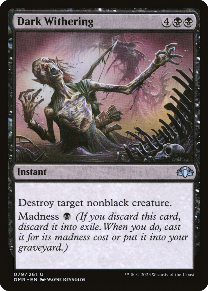 Dark Withering [Dominaria Remastered] 
