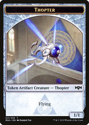 Bird // Thopter Double-Sided Token [Ravnica Allegiance Guild Kit Tokens] 