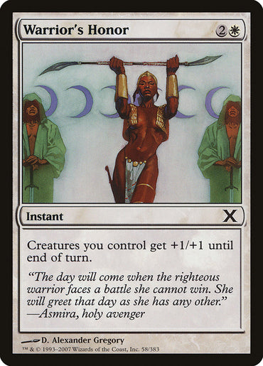 Warrior's Honor [Tenth Edition] 