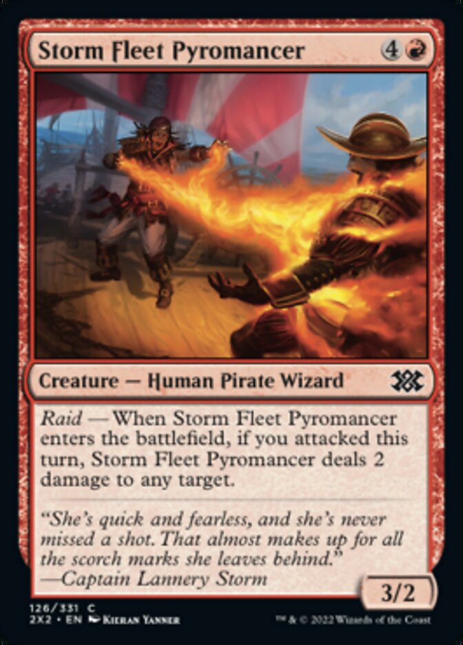 Storm Fleet Pyromancer [Double Masters 2022] 