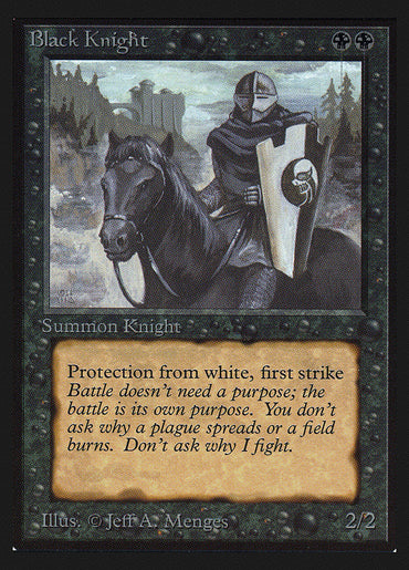Black Knight [International Collectors' Edition] 
