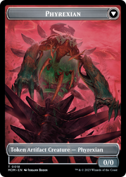 Incubator // Phyrexian (18) Double-Sided Token [March of the Machine Tokens] 