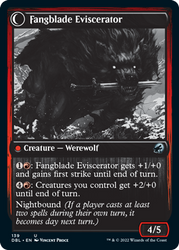 Fangblade Brigand // Fangblade Eviscerator [Innistrad: Double Feature] 