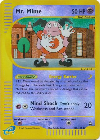 Mr Mime (95b/147) [Aquapolis] 