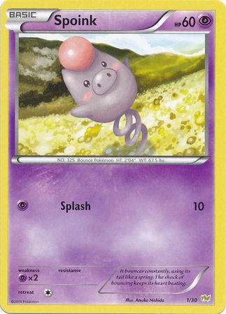 Spoink (1/30) [XY: Trainer Kit - Noivern] 