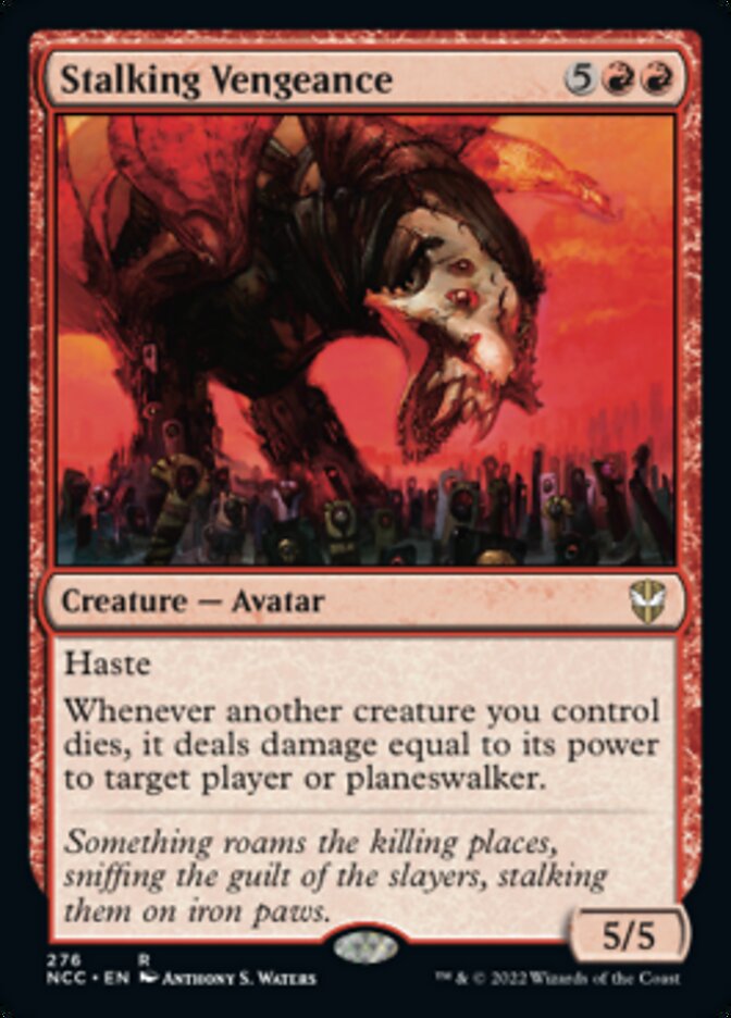 Stalking Vengeance [Streets of New Capenna Commander] 
