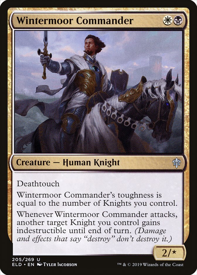 Wintermoor Commander [Throne of Eldraine] 