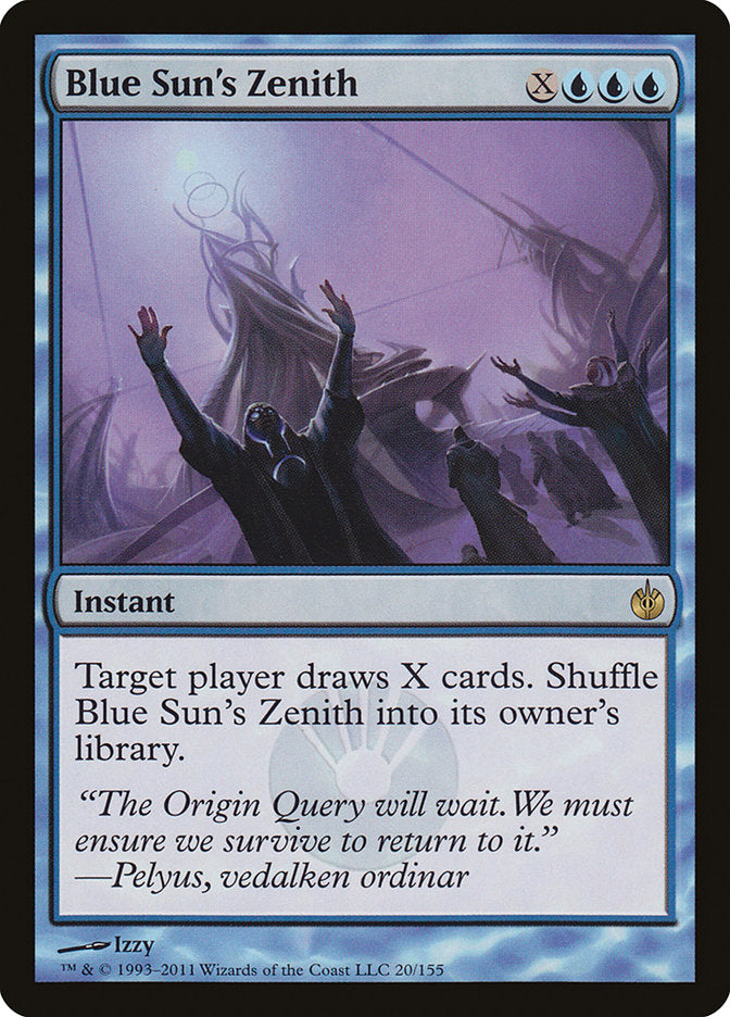 Blue Sun's Zenith [Mirrodin Besieged] 